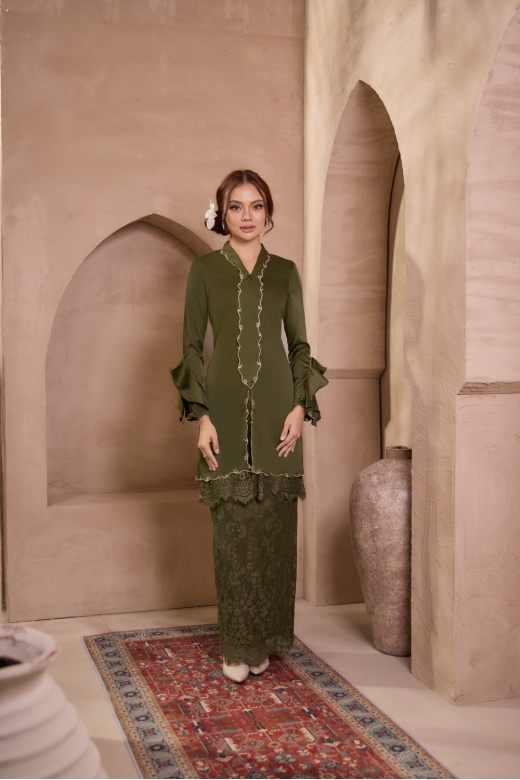 Juwita Kebaya - Olive 